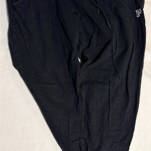 PINK- Black women’s jogger pants